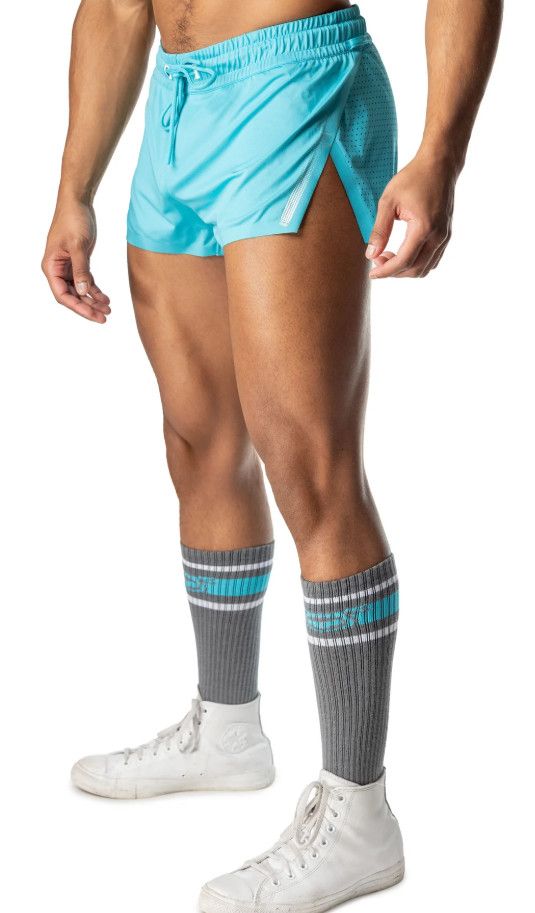NASTY PIG AGILITY TRUNK SHORT TEAL, Size: SMALL