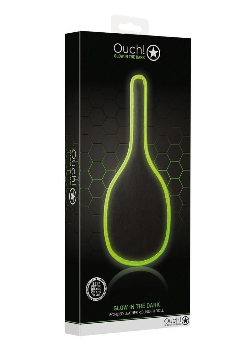OUCH! ROUND PADDLE GLOW IN THE DARK