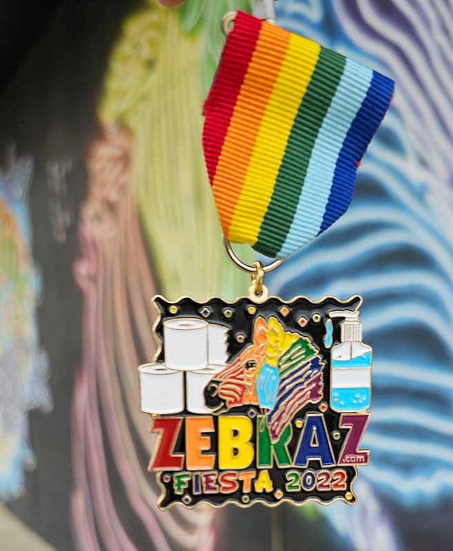2022 ZEBRAZ FIESTA MEDAL