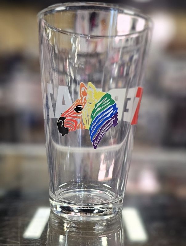 ZEBRAZ GLASS CUP