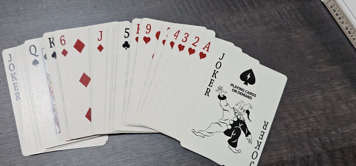 ZEBRAZ LOGO PLAYING CARDS