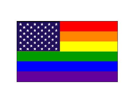NEW GLORY RAINBOW FLAG, Size: 2' x 3'