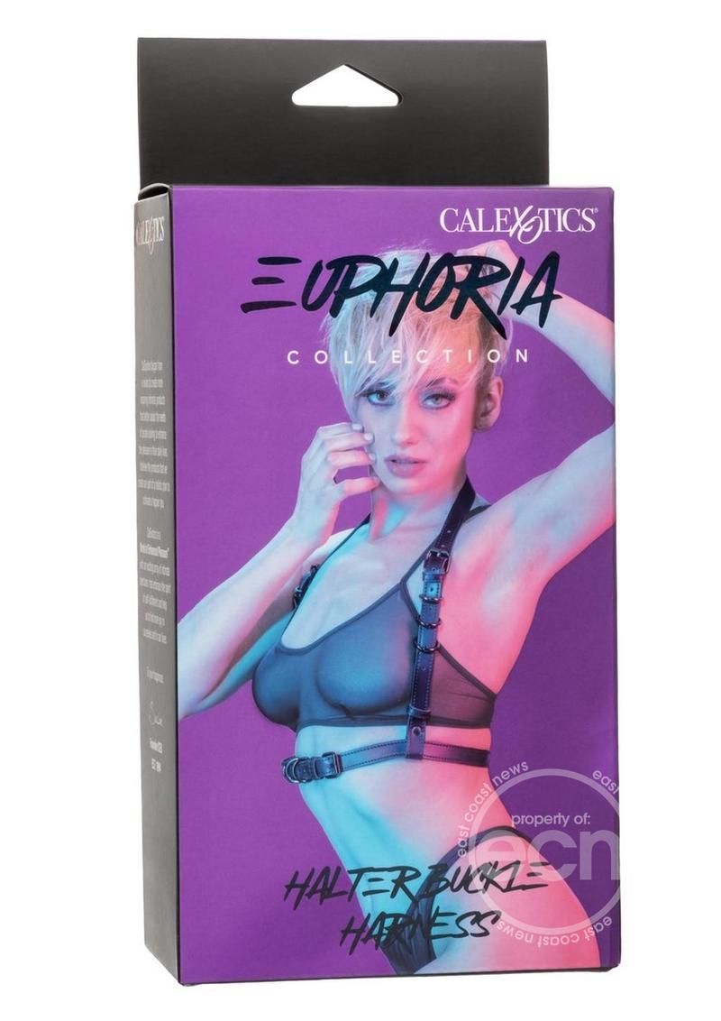 EUPHORIA COLLECTION HALTER BUCKLE HARNESS, Size: ONE SIZE FITS MOST
