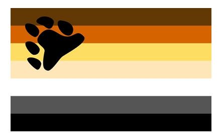BEAR FLAG STICKER 3.75" X 5"