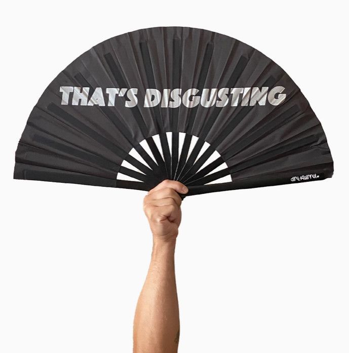 THAT'S DISGUSTING LARGE CLAP FAN 13"