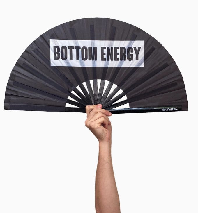 BOTTOM ENERGY LARGE CLAP FAN 13"