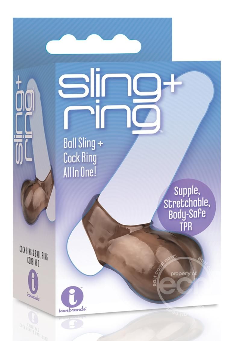 THE 9'S SLING AND RING COCK RING AND BALL SLING