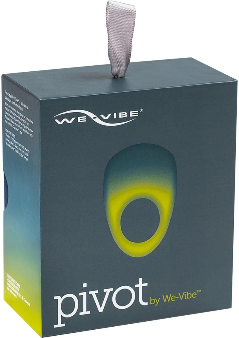 WE-VIBE PIVOT MIDNIGHT BLUE RECHARGEABLE SILICONE VIBRATING COCK RING