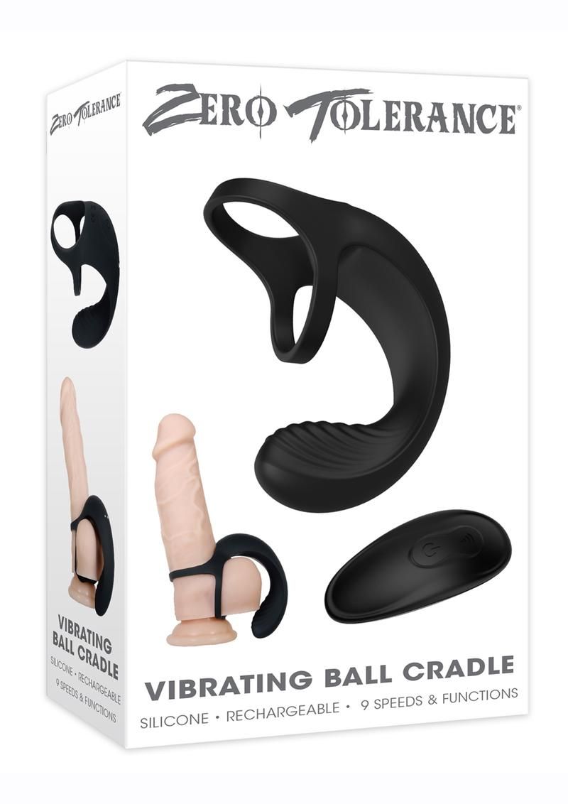 ZERO TOLERANCE VIBRATING BALL CRADLE BLACK