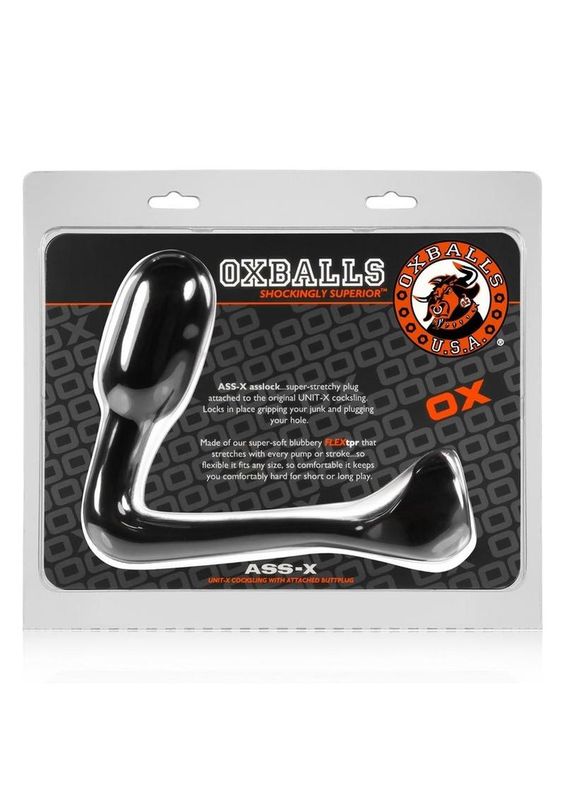 OXBALLS ASS X ASS LOCK BLACK