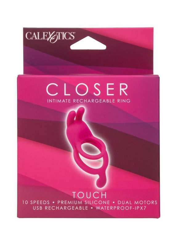 CLOSER INTIMATE RECHARGEABLE RING PINK TOUCH