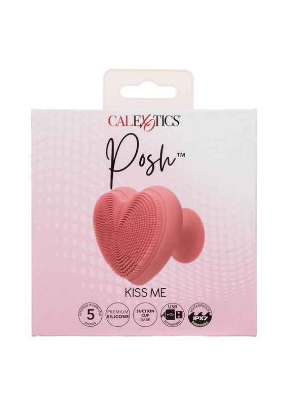POSH KISS ME RECHARGEABLE SILICONE VIBRATOR PINK