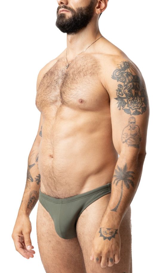 NASTY PIG CORE MICRO BIKINI ARMY GREEN, Size: SMALL