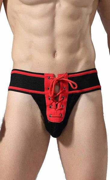 MOB FETISH FOOTBALL JOCKSTRAP RED