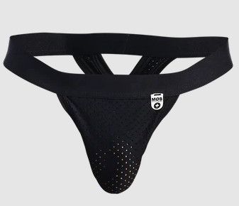 MOB MESH Y THONG BLACK