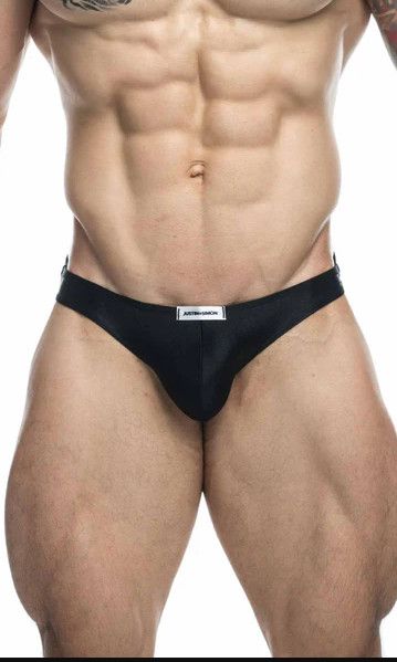 JUSTIN + SIMON CLASSIC BIKINI BLACK
