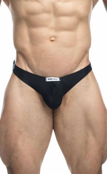 JUSTIN + SIMON CLASSIC TANGA BLACK