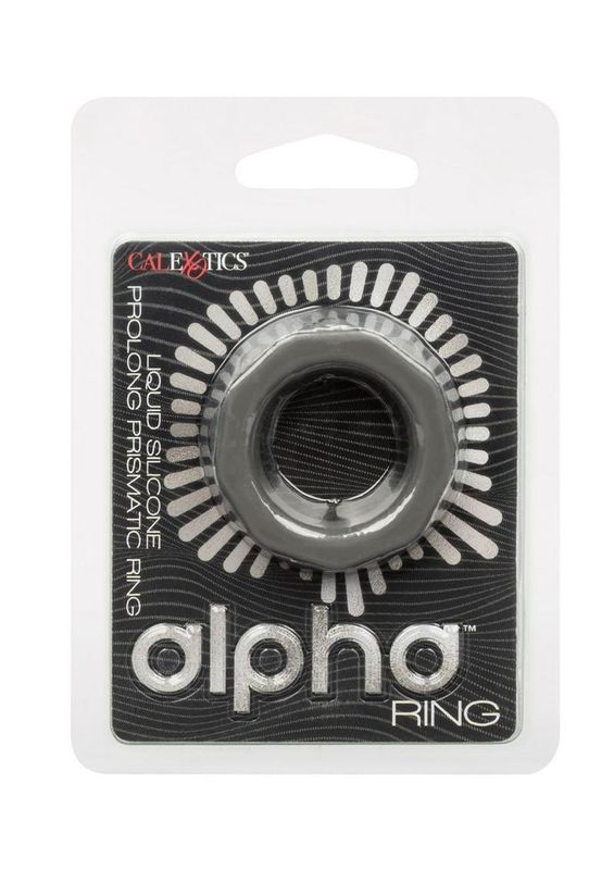 ALPHA LIQUID SILICONE PROLONG PRISMATIC RING GRAY