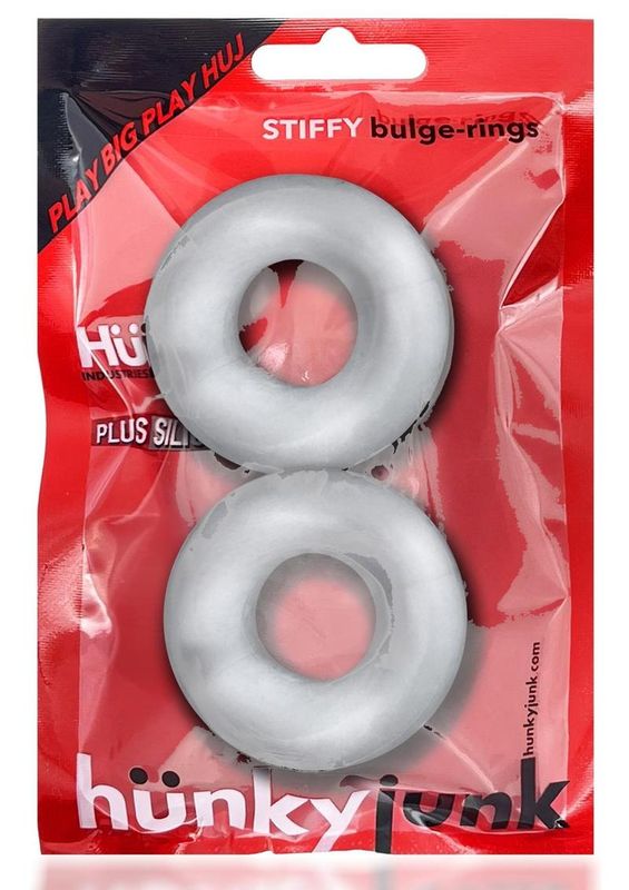 HUNKY JUNK STIFFY BULGE COCKRING 2 PK