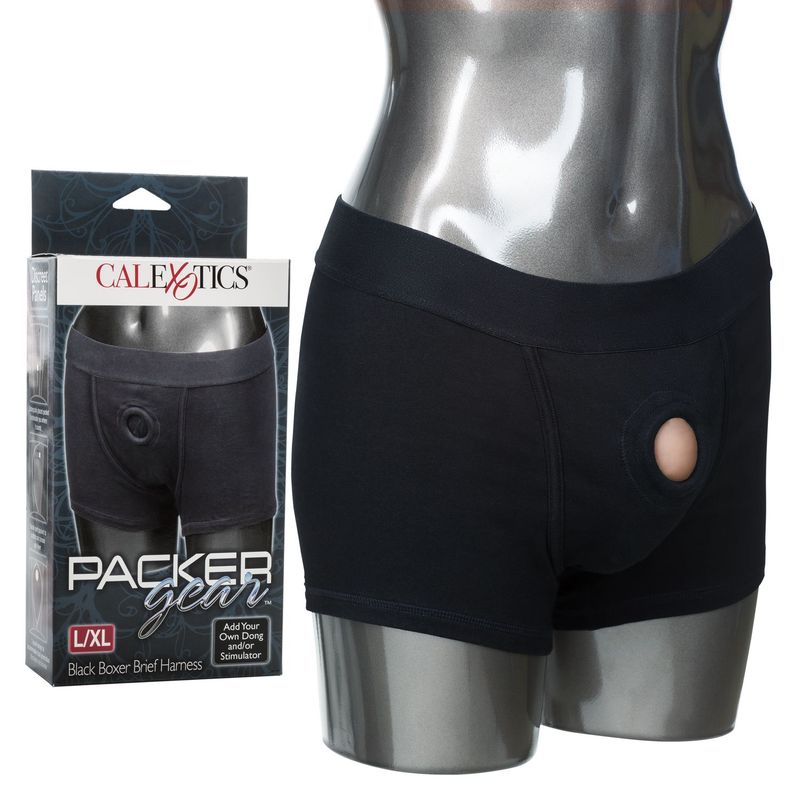 PACKER GEAR BLACK BOXER HARNESS