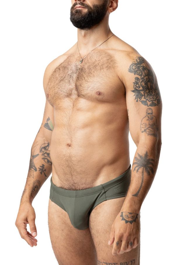 NASTY PIG CORE BIKINI ARMY GREEN, Size: SMALL