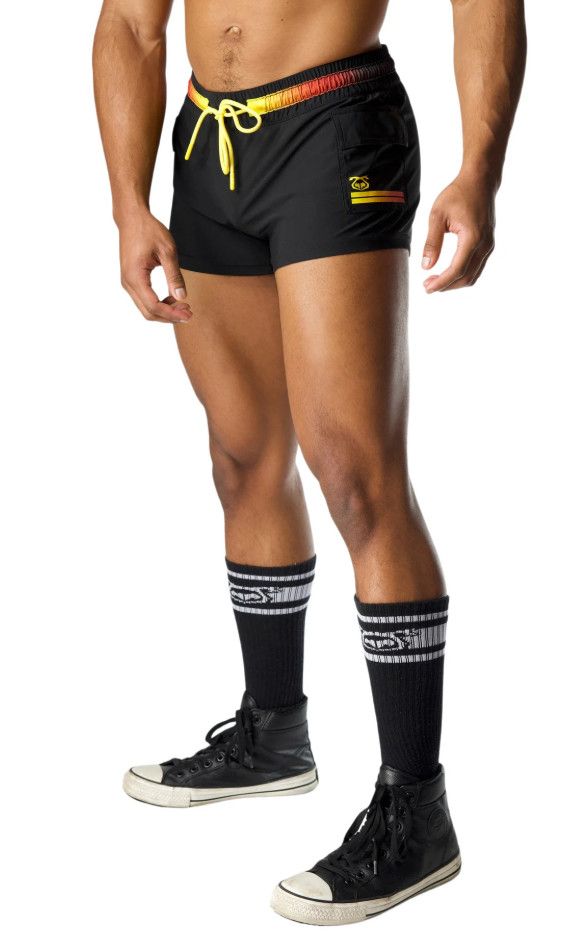 NASTY PIG SUNSET TRUNK SHORT NASTY PIG SUNSET TRUNK SHORT, Size: SMALL