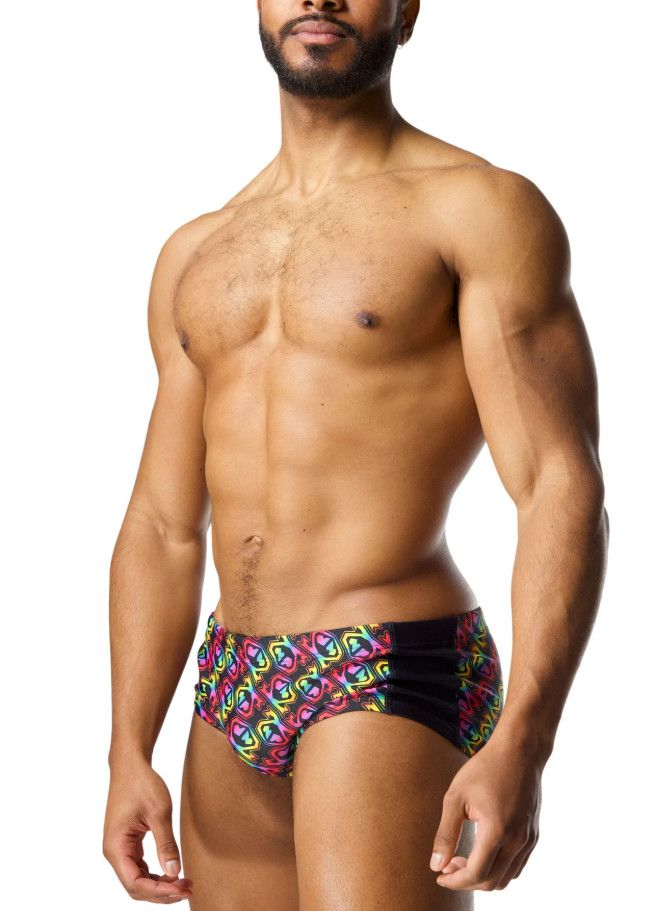 NASTY PIG PRISM PRIDE SUNGA BLACK, Size: SMALL