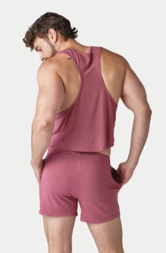 AWRY CLOUD CROP TOP BLUSH RED, Size: SMALL