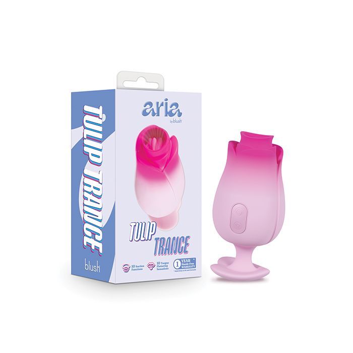 ARIA TULIP TRANCE RECHARGEABLE SILICONE CLITORAL STIMULATOR