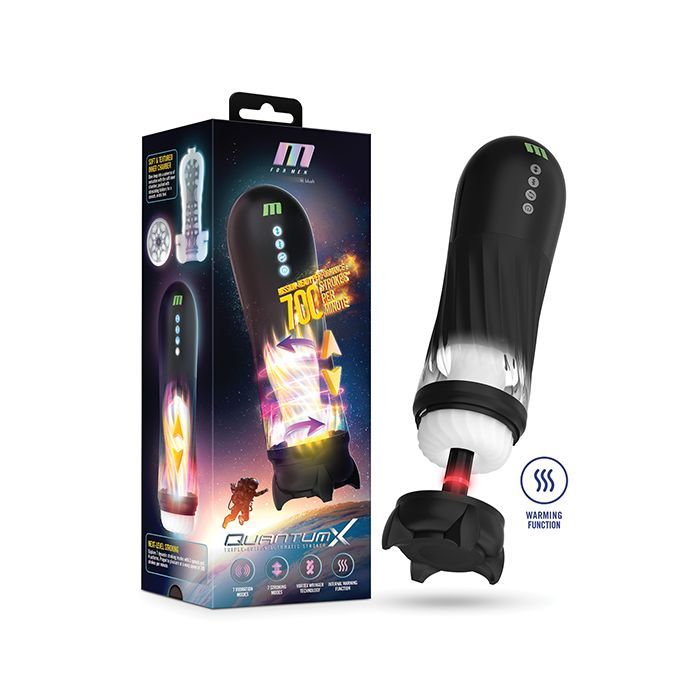 M FOR MEN QUANTUM X RECHARGEABLE STROKER