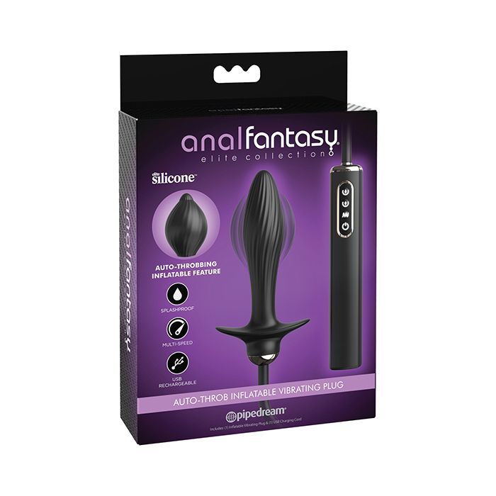 ANAL FANTASY ELITE AUTO THROB INFLATABLE VIBRATING PLUG