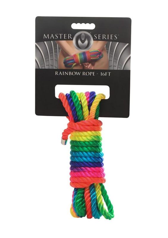 MASTER SERIES BONDAGE RAINBOW ROPE