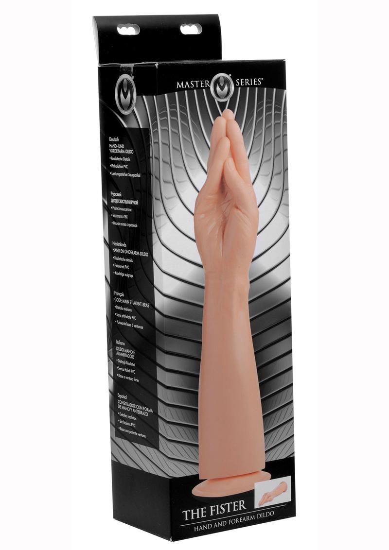 MASTER SERIES THE FISTER HAND & FOREARM DILDO 15"