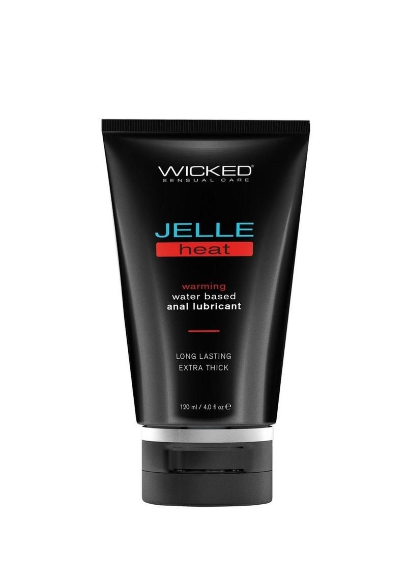 WICKED JELLE HEAT ANAL GEL 4 OZ