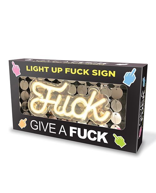 FUCK NEON LIGHT UP SIGN