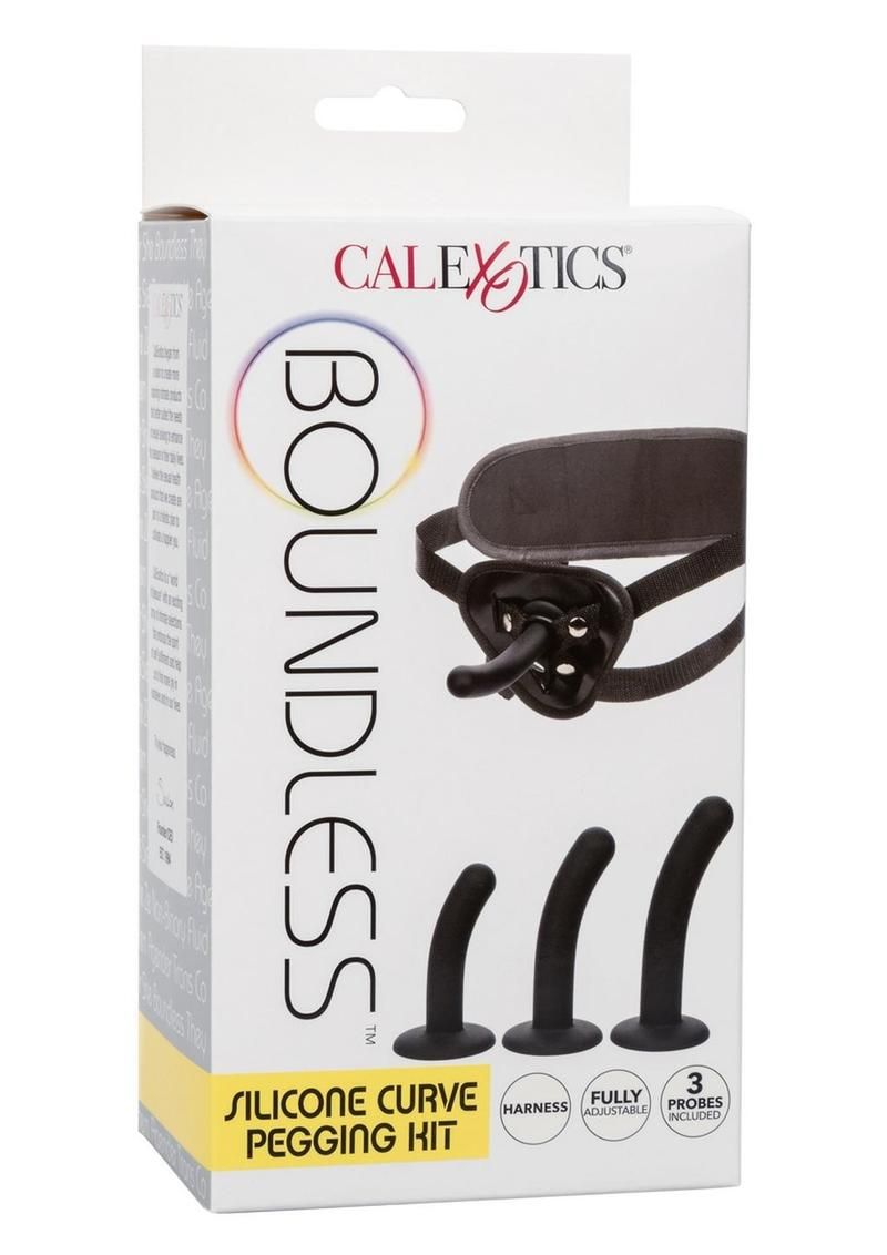 BOUNDLESS SILICONE CURVE PEGGING KIT BLACK