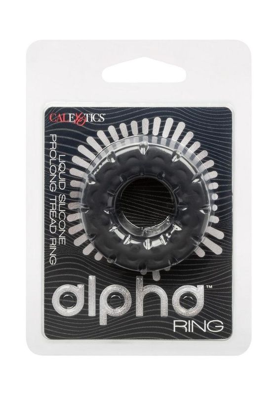 ALPHA LIQUID SILICONE PROLONG TREAD COCK RING