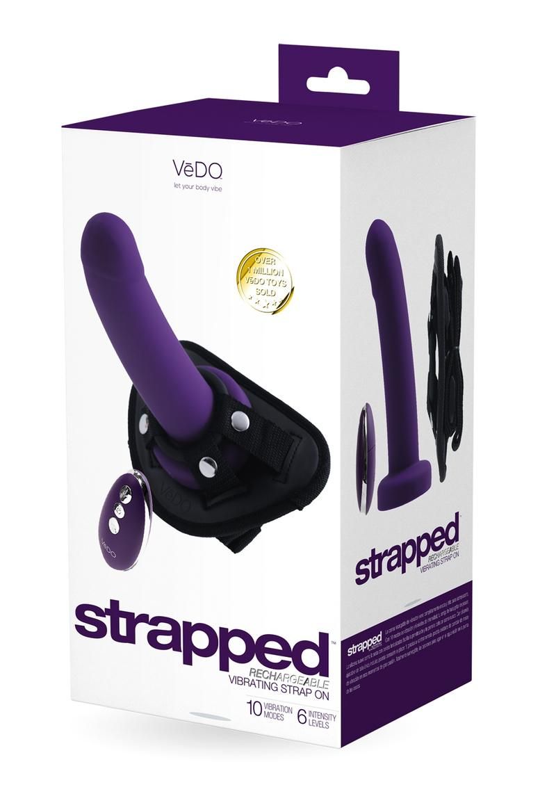 VEDDO STRAPPED RECHARGEABLE VINRATING STRAP ON
