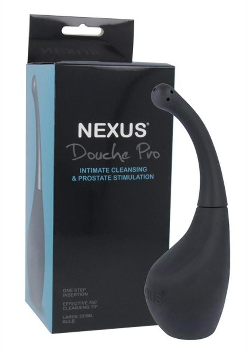 NEXUS DOUCHE PRO PROSTATE ANAL DOUCHE BLACK