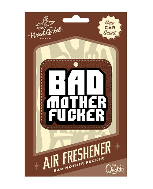 WOOD ROCKET AIR FRESHENER, Type: BAD MOTHER FUCKER