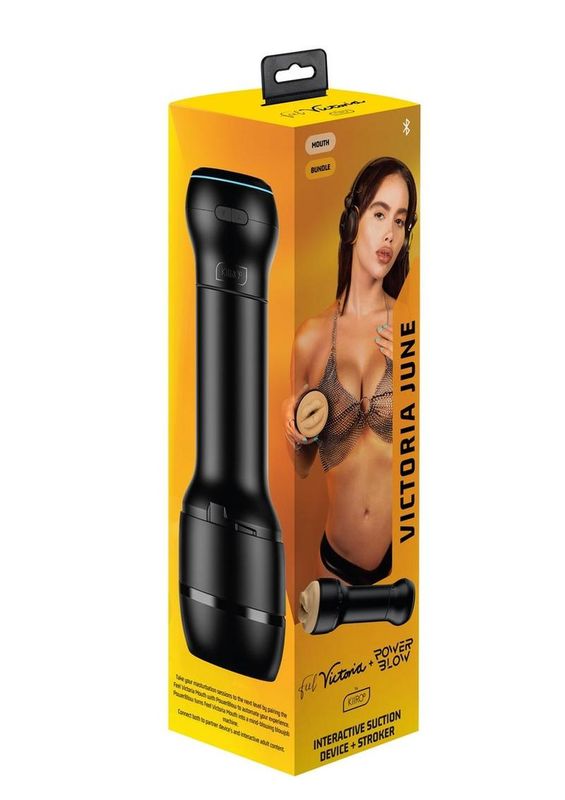 POWER BLOW & FEEL VICTORIA JUNE MOUTH STROKER