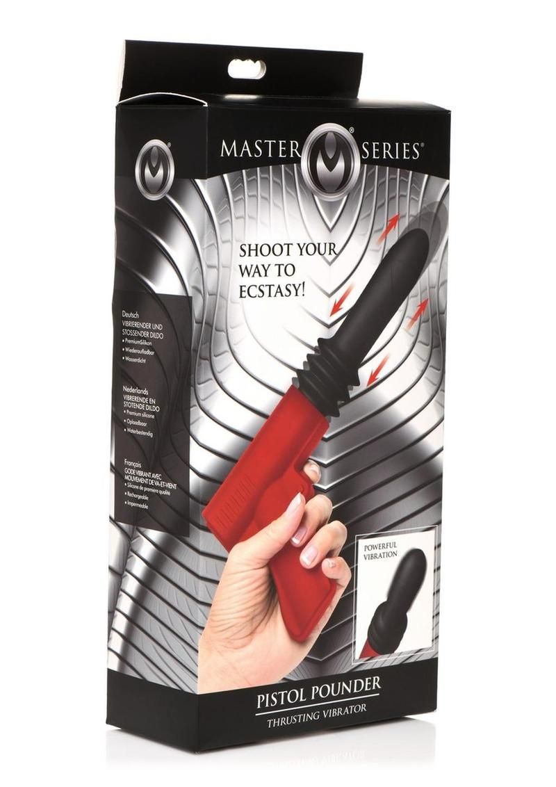 MASTER SERIES THRUSTING PISTOLA VIBRATOR MASTER SERIES THRUSTING PISTOLA VIBRATOR