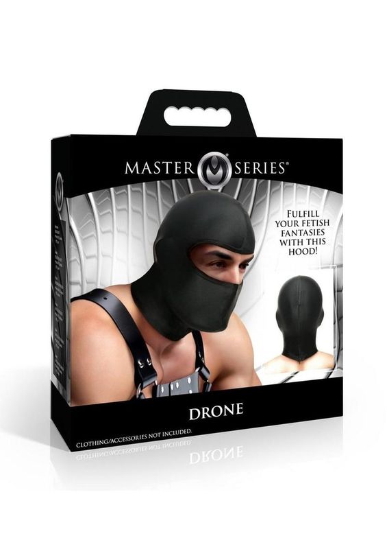 MASTER SERIES DRONE HOOD BLACK