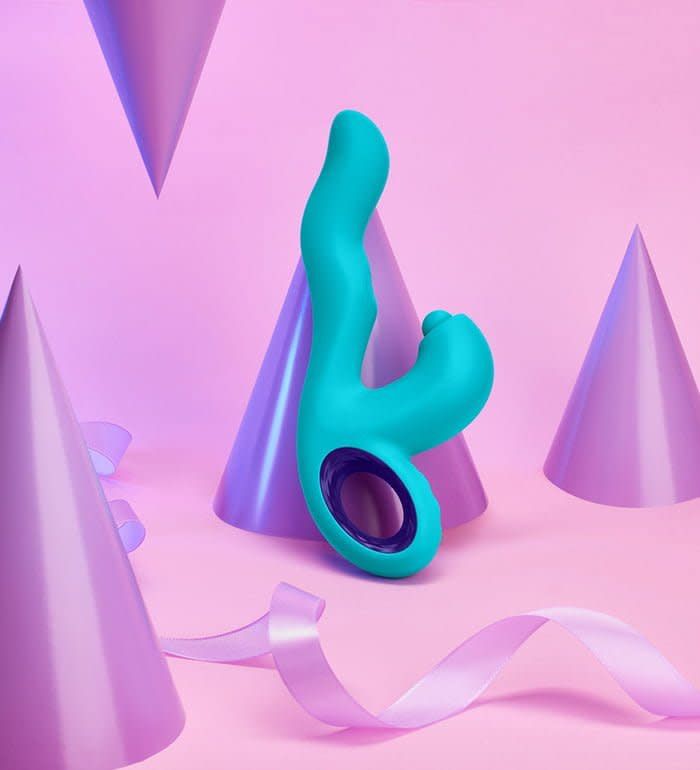 FEMME FUNN KLIO TRIPLE ACTION THUMPING RABBIT VIBRATOR