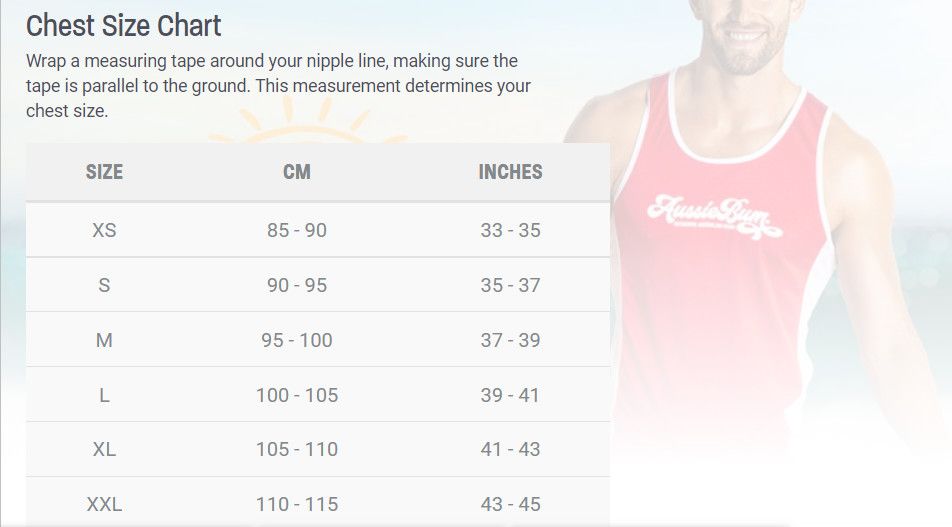 AUSSIEBUM NYLON SINGLET, Color: RED, Size: SMALL