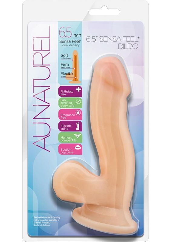 AU NATUREL 6.5" SENSA FEEL DILDO