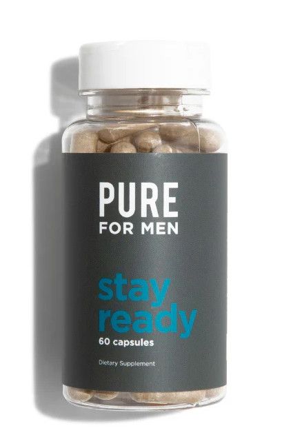 PURE FOR MEN STAY READY 60 CAPSULE