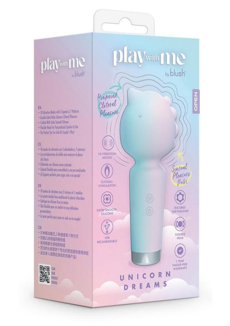 PLAY WITH ME UNICORN DREAMS SILICONE VIBRATOR PLAY WITH ME UNICORN DREAMS SILICONE VIBRATOR