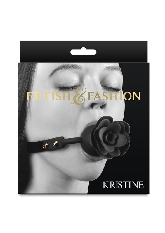 FETISH FASHION KRISTINE SILICONE BALL GAG FETISH FASHION KRISTINE SILICONE BALL GAG