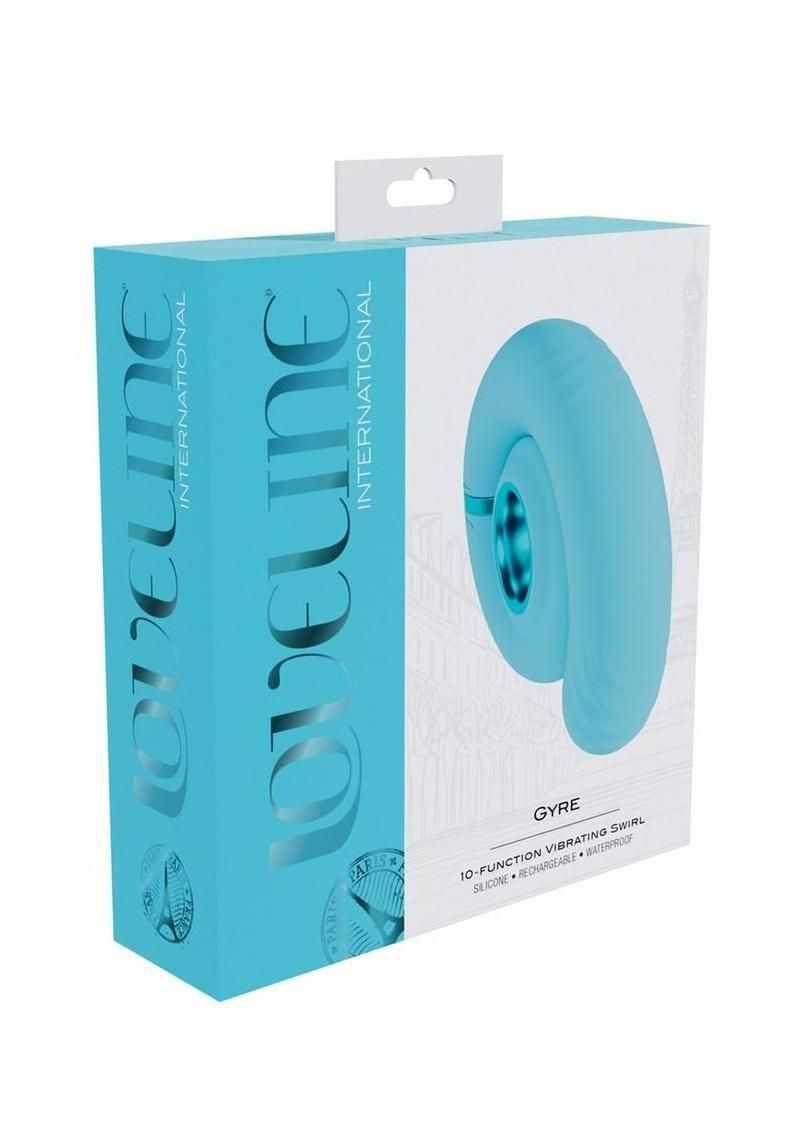 LOVELINE GYRE 10 SPEED RECHARGEABLE SWIRL VIBRATOR